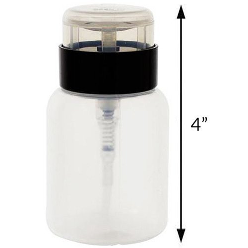 One Touch Dispensing Bottle with Twist Lock Flip Cap - 5 oz / 150 ml and Bottle Label