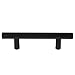 Probrico Flat Black Modern Cabinet Hardware Drawer Handle Kitchen Cupboard T Bar Pull Dresser Knobs Set 76mm/3