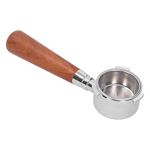 Portafiltro, manico in legno Portafiltro MANICO RIMOVIBILE per macchina da caffè Portafiltro per parti di macchine da… - immagine 8