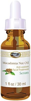 Macadamia Nut Oil; Anti-oxidant Facial Treatment Serum; Sonoma Naturals Macadamia Nut Oil