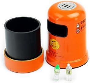 1/18 Orange Rubbish Bin &amp; Water Bottle &amp; Oolong Tea Bottle