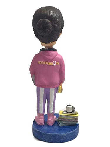 Entreprenurim Bobbleheads | Hand Painted Entrepreneur Bobblehead Figure | Unique Novelty Gift Idea | Premium BobbleHead Figurines for Office & Car | Motivational Dashboard, Decor & Desk Ornament - Thumbnail 2