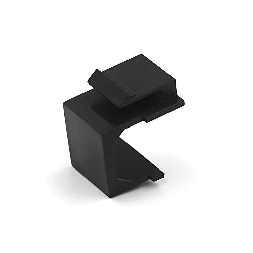 VCE 20-Pack Blank Keystone Jack Inserts