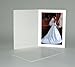 Cardboard Photo Folder for a 4x6 Photo - White Stock - Pack of 100