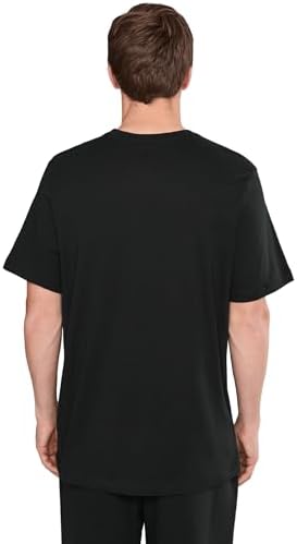 Herren T-Shirt M NSW ICON Futura Shirt AR5004 B, Größe:M, Farbe:010 Black White - Schwarz Weiß