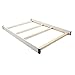 Delta Children Canton Full-Size Wood Bed Rails #0020, Bianca White