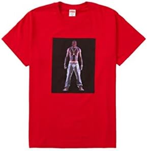 supreme tupac hologram tee white