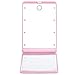 Miss Sweet Compact Mirror with Led Lights for Purse 2X (Pink)