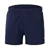 GITVIENAR Hardloopbroek voor heren, kort, 2-in-1 sportbroek voor heren, met ritssluiting, sneldrogende hardloopshorts…