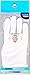 Spa Sister 100 Percent Cotton Overnight Moisture Eczema Gloves - White