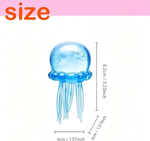 SLEEPHEAD®Jellyfish Squeeze Toy, Squishy Stress Relief Sensory Fidget, Slow Rise, 3.23 Inch, for Adults