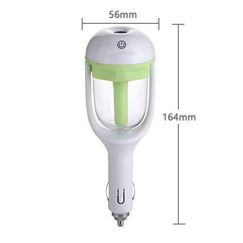 MIGHTYDUTY Car Air Humidifier Aromatherapy Essential Oil Diffuser Freshener Diffuser Green - Thumbnail 2
