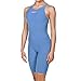 Arena Powerskin R-EVO One Women's Open Back Racing Swimsuit, Blue/Powder Pink, 26