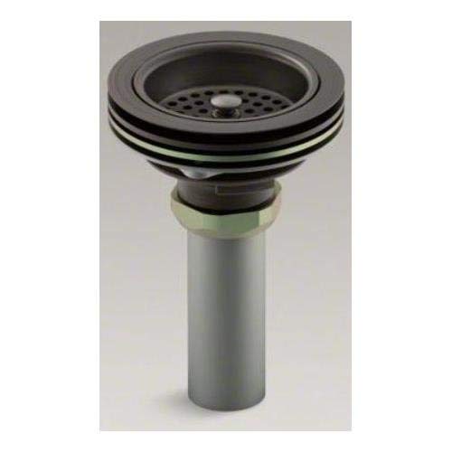 KOHLER K88012BZ Duostrainer Sink Strainer Oil Rubbed Bronze Drains