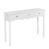 Giantex Console Table W/3 Drawers for Living Room，Bedroom，Entryway Multifunctional Usage Accent Hall Table Desk