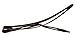 L. Erickson Oblong Metal Cliq Claq Clip & Go 12-Pack - Black