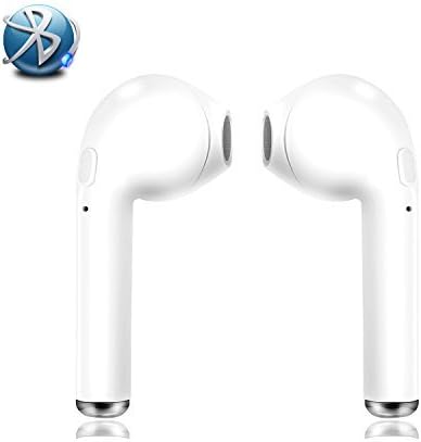 Bluetooth Earbuds Bluetooth Headphones Wireless Earbuds Mini In-Ear Headsets for iPhone X/8 /7/ 6/ 6s Plus Android, Samsung (2PCS - White)