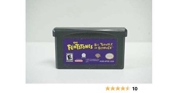 Download Amazon Com The Flintstones Big Trouble In Bedrock Game Boy Advance Unknown Video Games