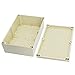 LeMotech Waterproof Dustproof IP65 ABS Plastic Junction Box Universal Electric Project Enclosure Pale Gray 9.4 x 6.3 x 3.5 inch (240 x 160 x 90 mm)