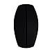 Andux 2 Pairs Silicone Bra Shoulder Pads Invisible Impact & Pain Relief Bra Shoulder Pads Non-slip Shoulder Pads NYDDJ-01 (Black)
