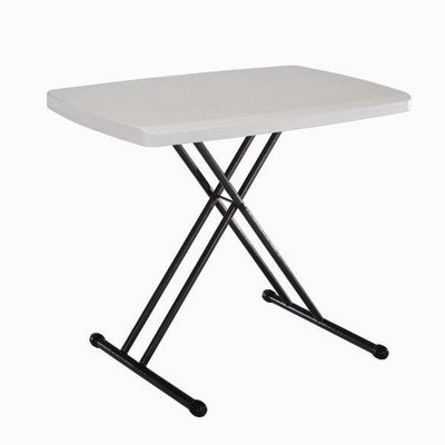 Jual Beli Lifetime Personal Table With 30 By 20 Inch Molded Top White Harga Murah Dari Amazon Com Indonesia Hargadunia