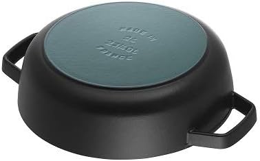 STAUB Cast Iron Chistera, Black, 24 cm - Image 5