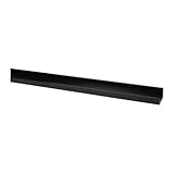 Ikea Ribba Black Floating Ledge for Photos, Pictures and Frames 45 1/4