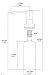 Built in Soap Dispenser for Kitchen Sink,Stainless Steel Pump Head Long Spout with 17OZ PET Food Safe Material Soap Bottle,Brushed Nickel Sink Kitchen Soap Dispenser Refill from The Top