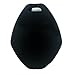 Ezzy Auto Pack 2 Black Silicone Rubber Key Fob Case Key Covers Key Jacket Skin Protectors fit for Mitsubishi Eclipse Endeavor Galant Lancer Outlander