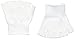 FootSmart Gel-Lined Compression Toe Separating Socks, Pair , White / One Size