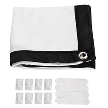 Binchil Pantallas de ProyeccióN PortáTiles de 84 Pulgadas Pantalla ...