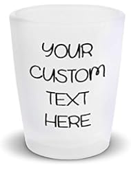 Shot Glasses Bar Accessories Custom Personalized Text Alcohol Bar Supplies 1 Shot Ceramic 2 Oz