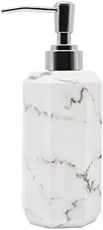 YangShiMoeed 15 oz Simple Soap&Lotion Dispenser,Marble Model(1)