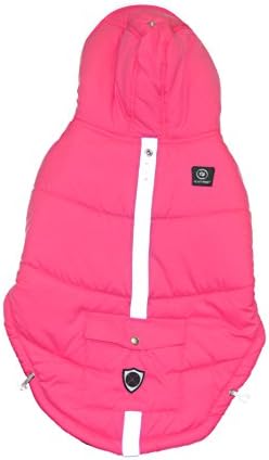 Silver Paw Signature Puffy Jacket with Silver Sheild Technology, Large, Fuschia