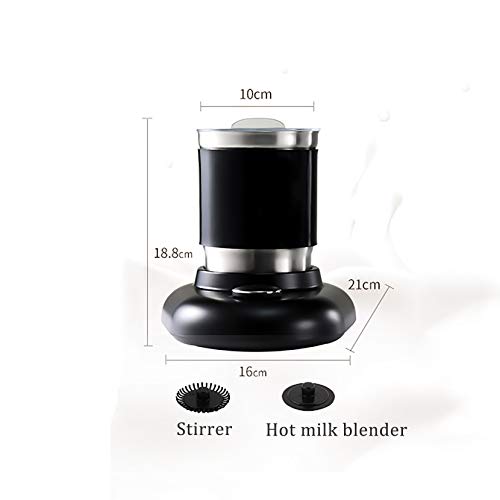 SYTH Elektrischer Milchschaumhersteller Milchaufschäumer und Wärmer Automatischer Heiß- und Kaltmilchaufschäumer 400 ml… – Bild 3
