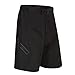 Przewalski Men’s Mountain Bike MTB Shorts, Baggy Biking Cycling Shorts – With Removable Padded Underliner