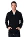 American Apparel 5497 Men's Unisex California Fleece Zip Hoodie Black XL