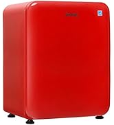 COSTWAY Compact Refrigerator, 2.4 cu ft. Single Door Small Fridge with Auto Defrost, Adjustable T...