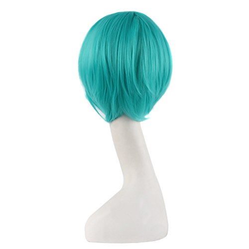 MapofBeauty 120cm Beautiful Long Straight Cosplay Wig (Light Blue) - Image 7
