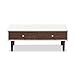 Baxton Studio Gemini Wood Contemporary Coffee Table, White