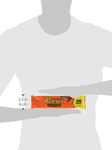 REESE’S PEANUT BUTTER CUP KING SIZE 2.8 OZ, 24/BOX