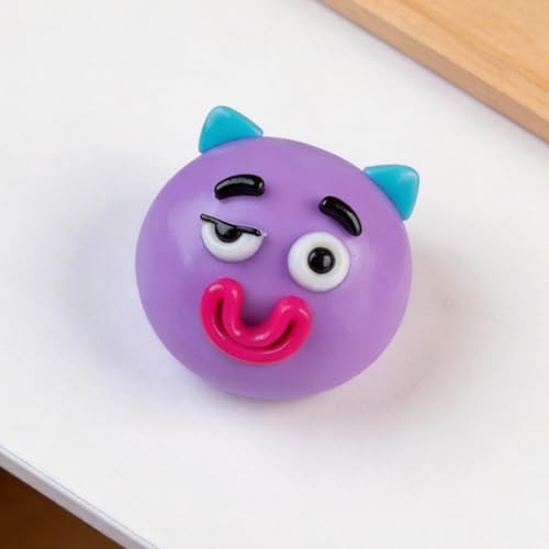 Smushers Squishies Slow Rising Stress Ball Non- Cute Slow Rise Relaxing Sensory Fidget for Ages 3+ Squeeze Sensory Ball Fun Desk Accessory for Adults (5pcs)