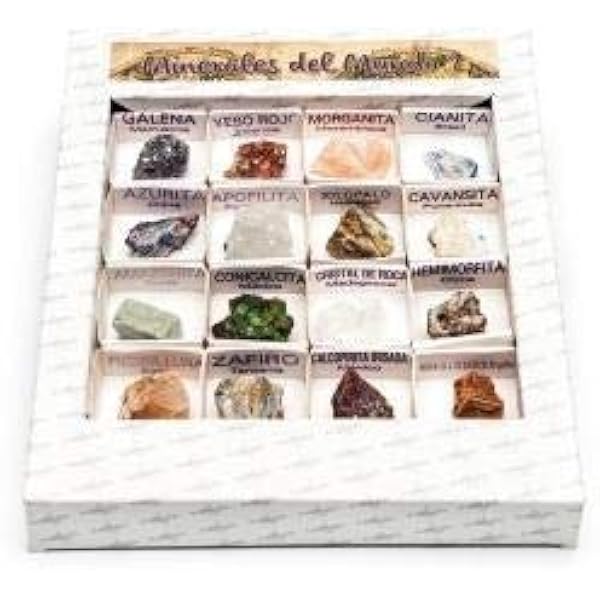 CAJA MINERALES DEL MUNDO Nº 2: Amazon.es: Juguetes y juegos
