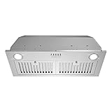 COSMO COS-30IRHP 30 in. Insert Range Hood with Push