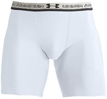 under armour compression shorts white
