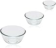 Pyrex Bowl Set, 0.5L/1.0L /2.0L, 3 Piece