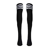 Voberry® Autumn Retro Knee High Tube Thigh High Socks Over Knee Girls Football Socks