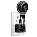 Nest Cam AC Outlet Mount, Aotnex 360 Degree Swivel Wall Mount Bracket for Nest Cam Indoor and Drop Cam Pro, No More Messy Wires and Drilling (1 Pack, Black) primary