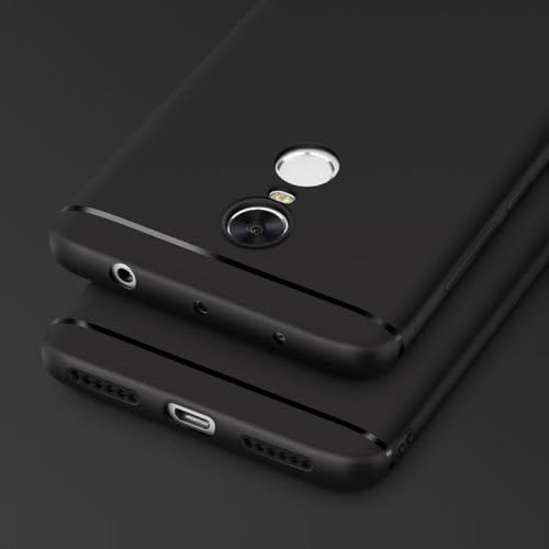 Sanvi premier products TPU and PC Dust Protected Back Cover for Xiaomi Redmi Note4 (Black)