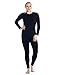 Noble Mount Womens Classic Waffle Knit Thermal Top and Bottom Set